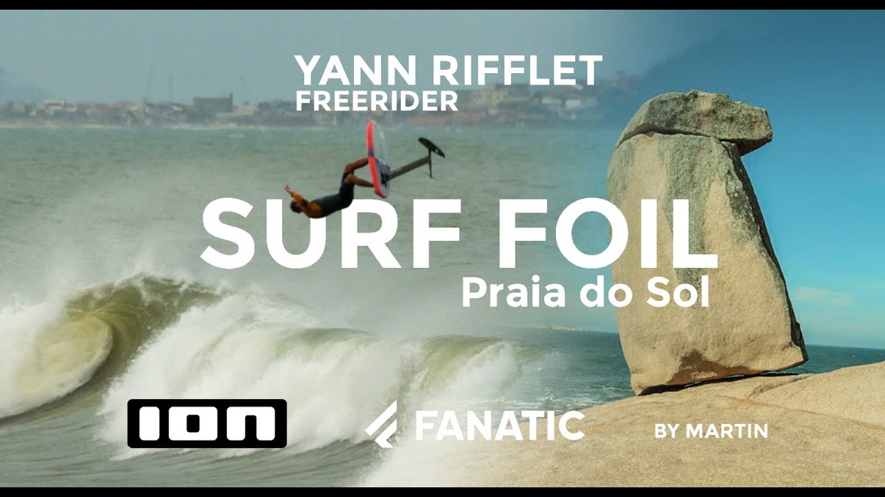 SURF FOIL PRAIA DO SOL BRASIL - PERFECT SESSION ON MY SURFFOIL