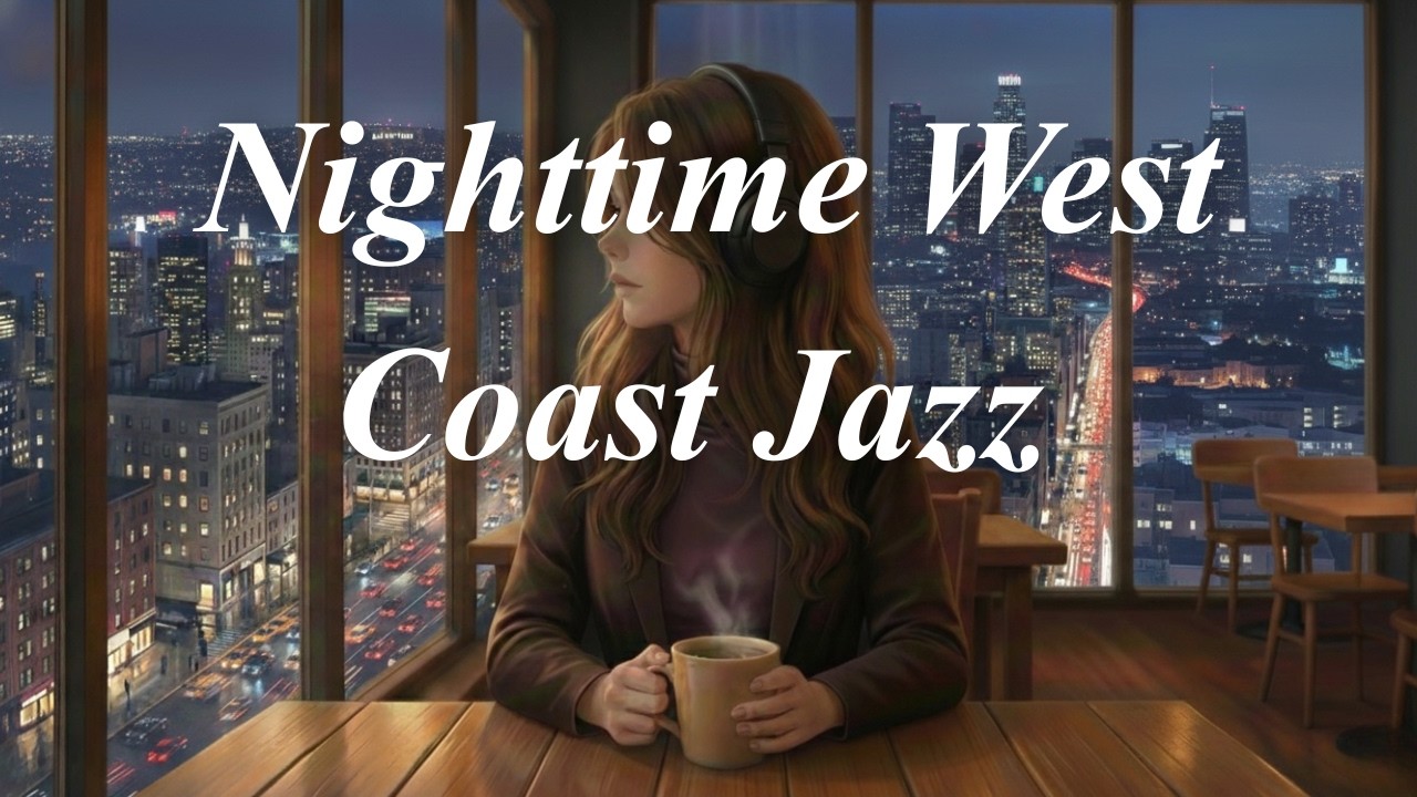【Dark Jazz : Relax】 Nighttime West Coast Jazz (70‑Min)  – 西海岸の夜ラウンジで聴く上質なジャズ | 作業用BGM