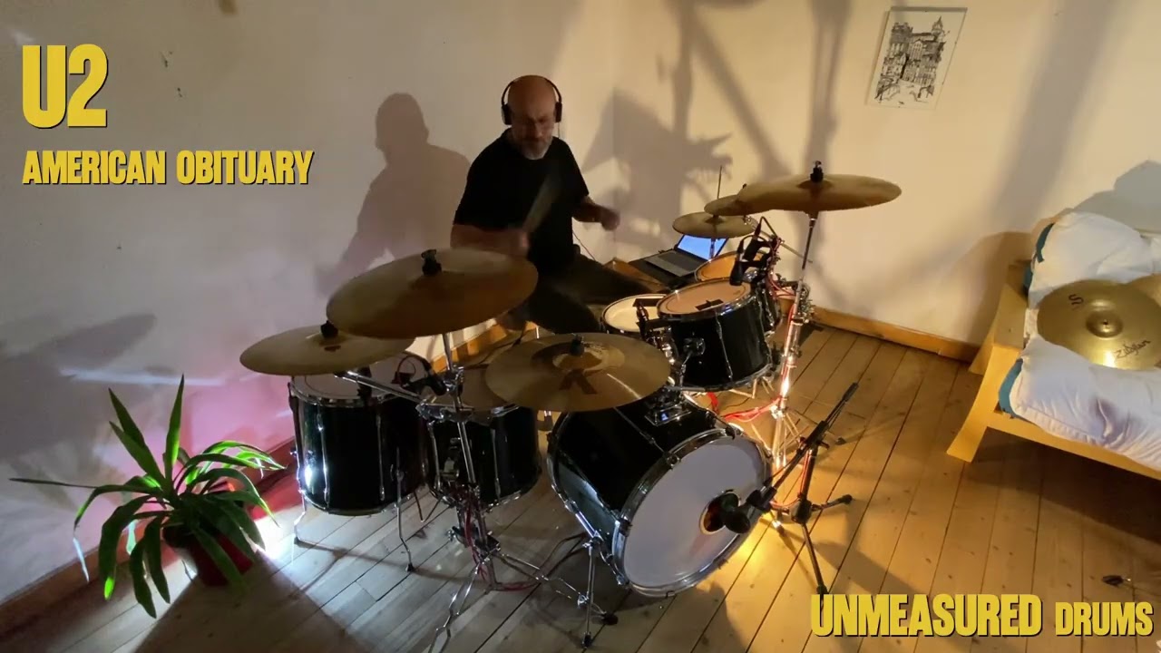 U2  - American Obituary - Unmeasured Drum Cover