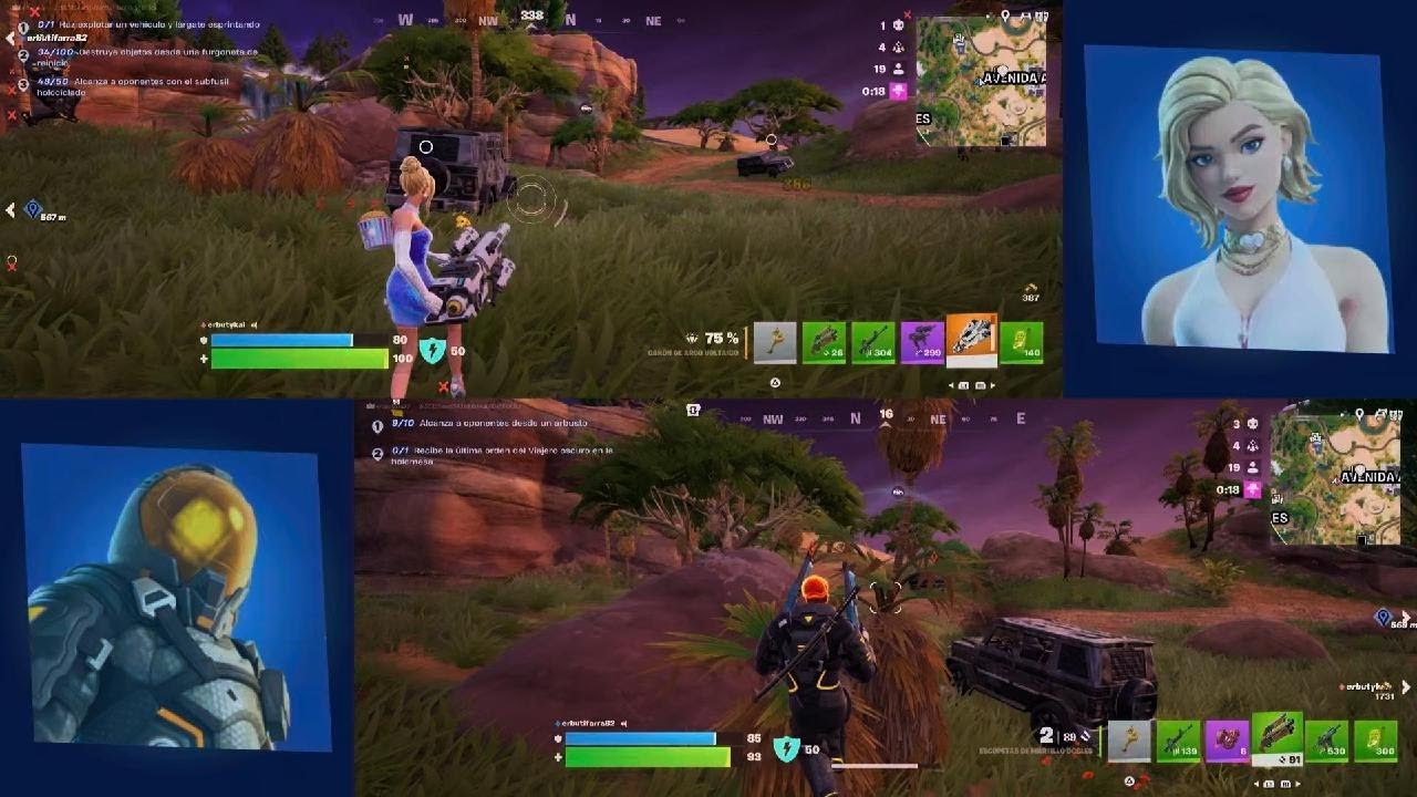 Fortnite un pollo y a dormir