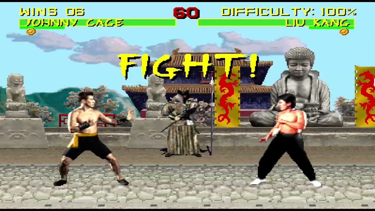 MORTAL KOMBAT KOMPLETE 2022 PLUS-JOHNNY CAGE MK1-(ARCADE VERSION)-(HARD 10)-(NO CONTINUES)