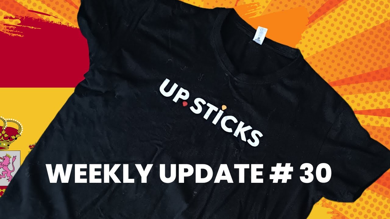 Visa Madness & T Shirt give away #weeklyupdates 30 #upsticksspain #movetospain #livinginspain