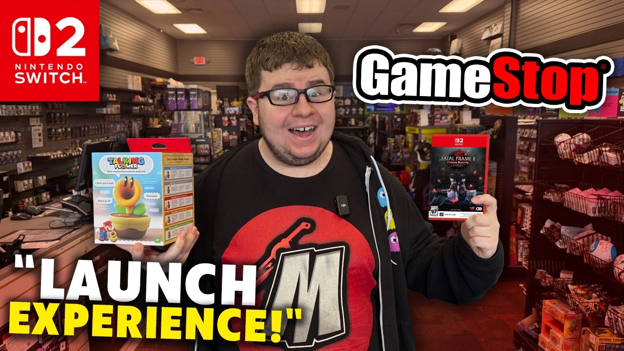 Buying Talking Flower At GameStop!