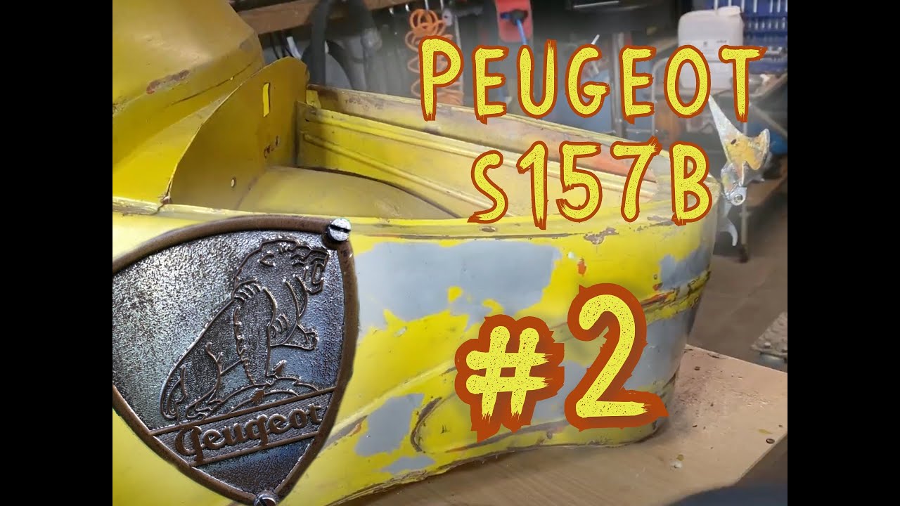 Yellow Peugeot s157B - Disassembly Part 2