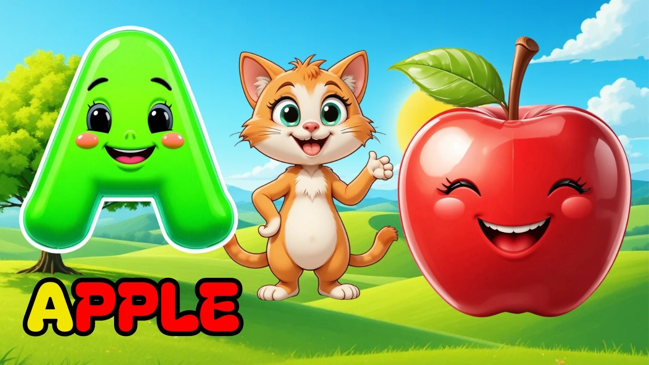 एबीसीडी | ABC | Kids Rhymes | A For Apple | B For Ball | Albhabets | kids #nurseryrhyme