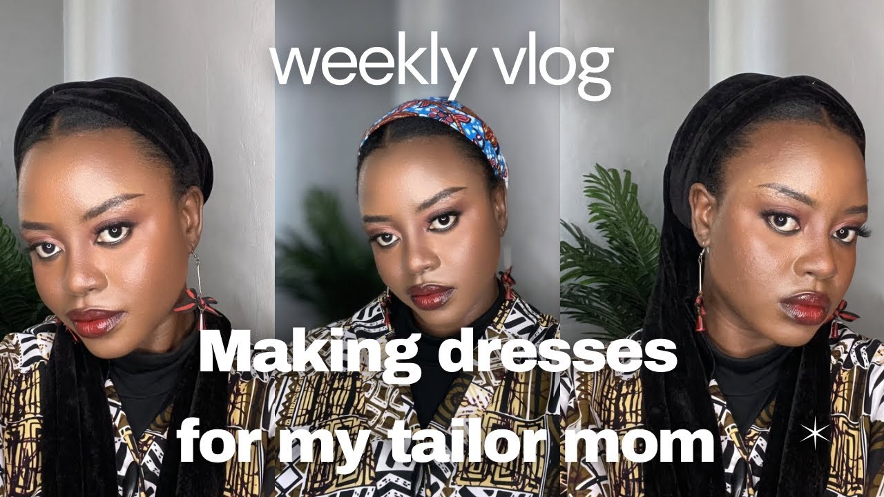 A tailor mum sent beautiful Ankara pieces to make dresses for her