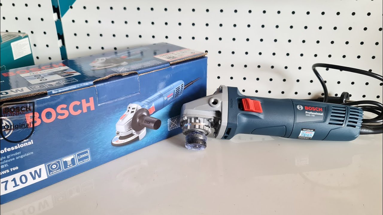 Bosch GWS700 máy mài góc đời mới có khác biệt gì so với đời cũ