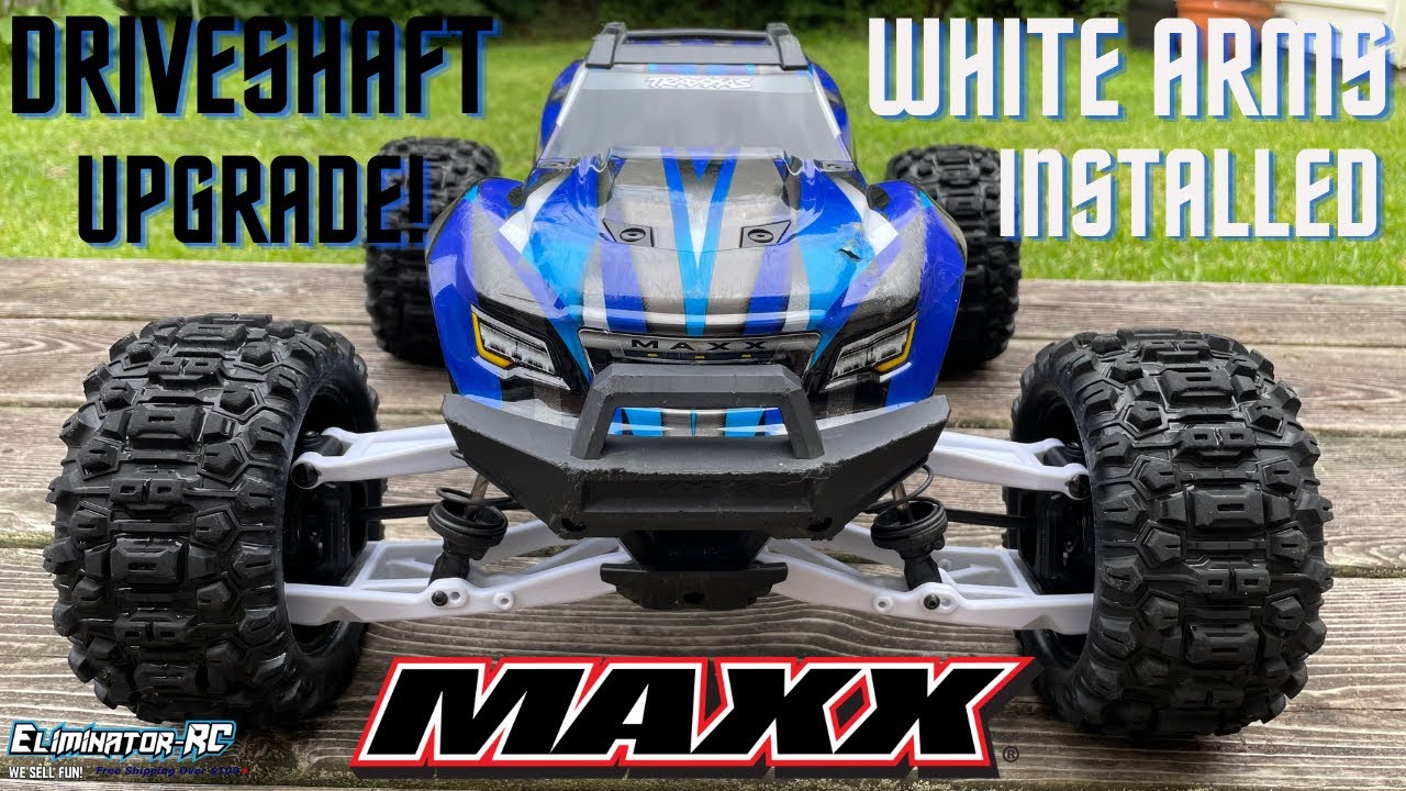Traxxas Maxx V2 Driveshaft & Hobbywing Max 8/2200kv Upgrade
