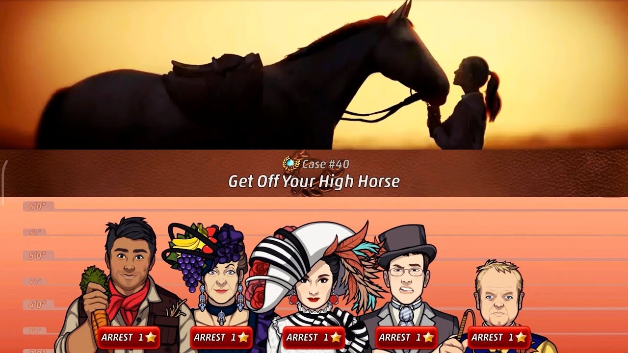 Criminal Case: Mysteries of the Past Case 40 - Get Off Your High Horse | Arrest Killer (Extend Ver.)