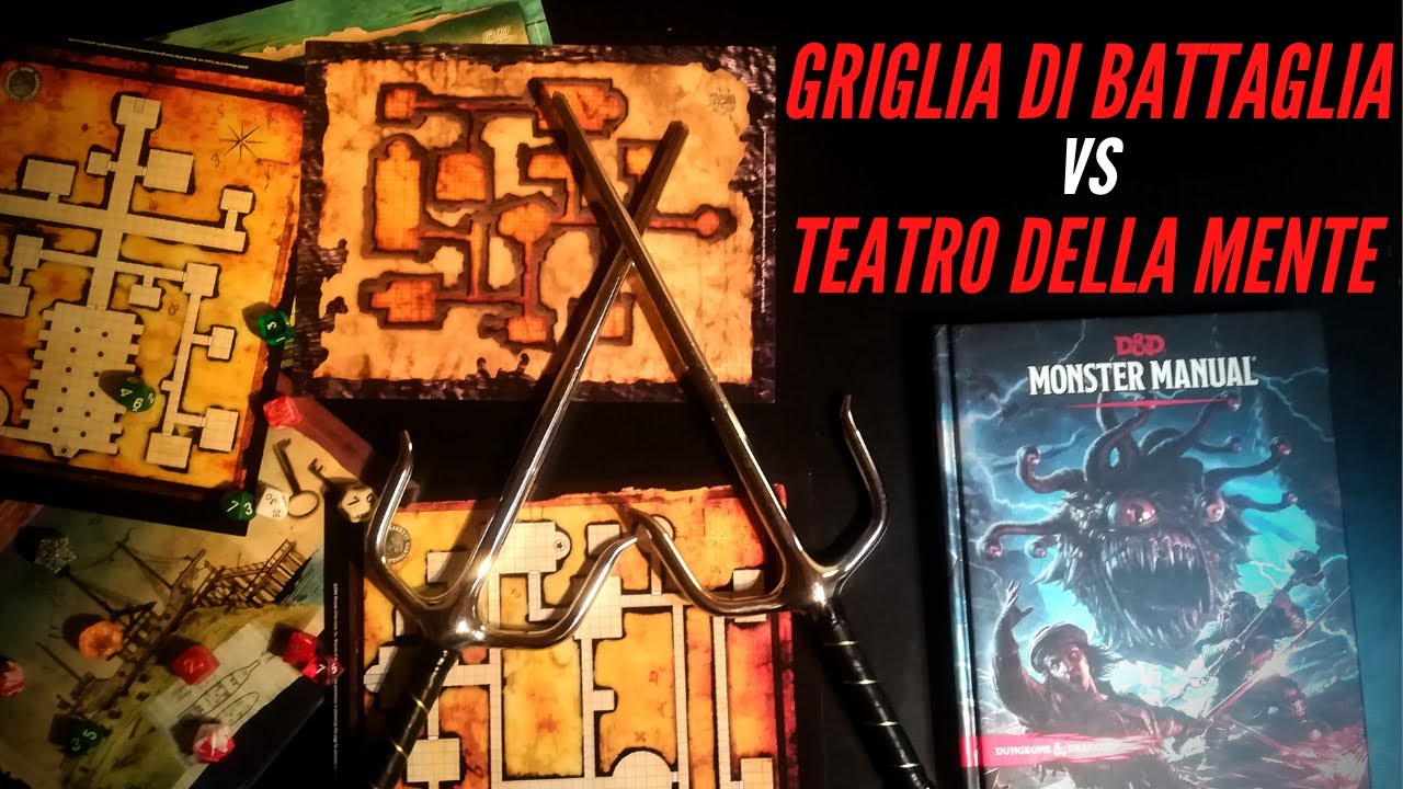 GRIGLIA DI BATTAGLIA vs TEATRO DELLA MENTE | La Narrazione nei GdR #5