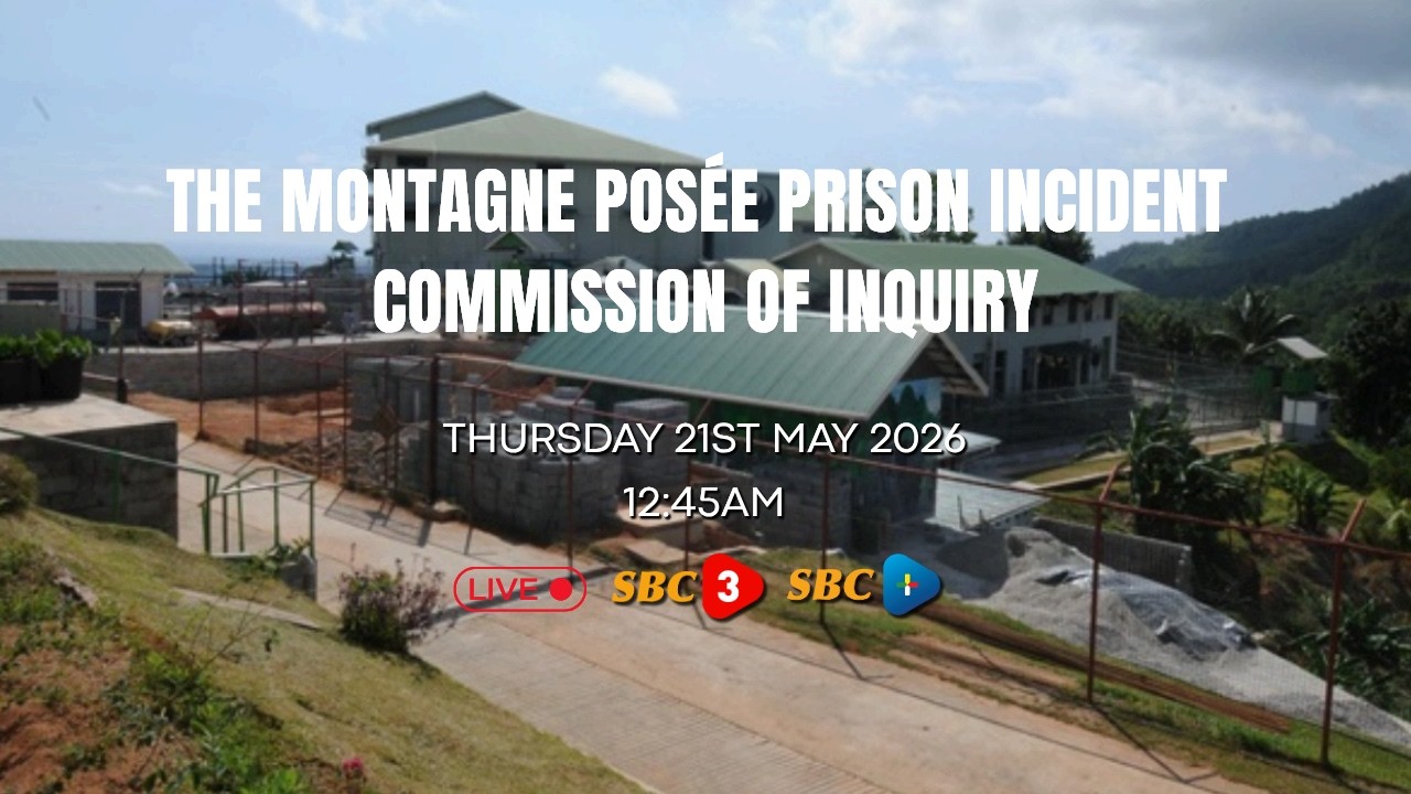 SBC LIVE | THE MONTAGNE POS&Eacute;E PRISON INCIDENT COMMISSION OF INQUIRY-21.05.2026