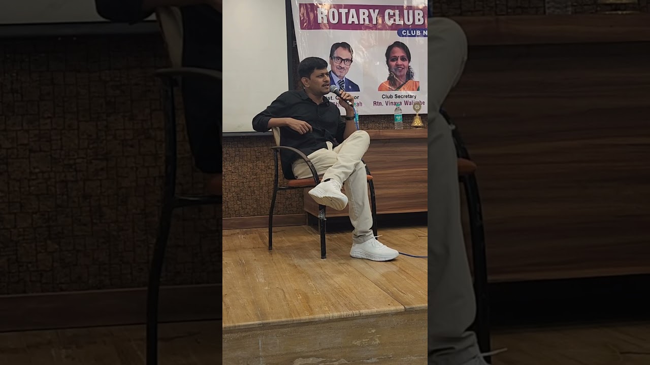 Exclusive: Sujay Jadhav Presents 'Mazashi Nit Bolayache' at Rotary Club of Panvel Symphony