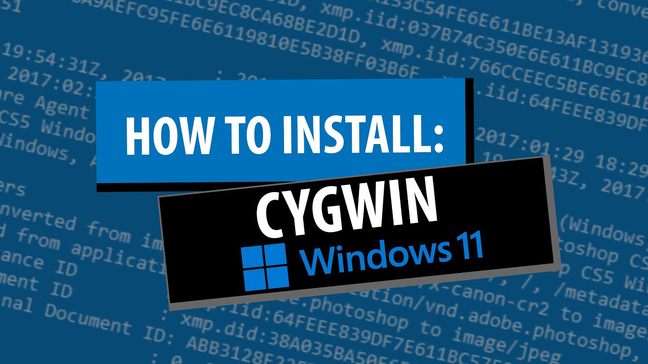 How to install Cygwin on windows 11 | Tape Data Storage ep02