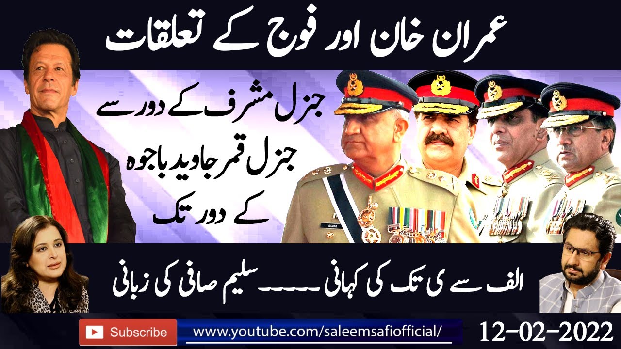 Relations between Imran Khan & Army. From time of Gen. Musharraf to time of Gen. Qamar Javed Bajwa.