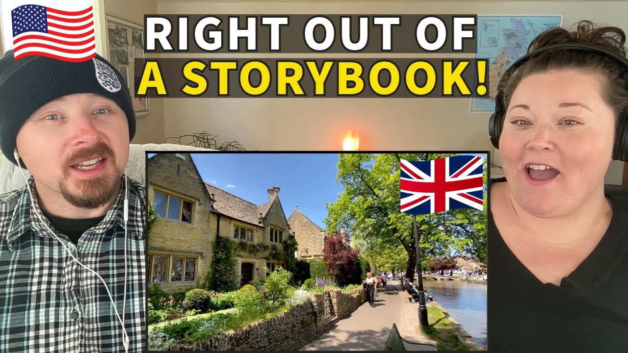 Americans React to the Cotswolds England - This Place is Beautiful!