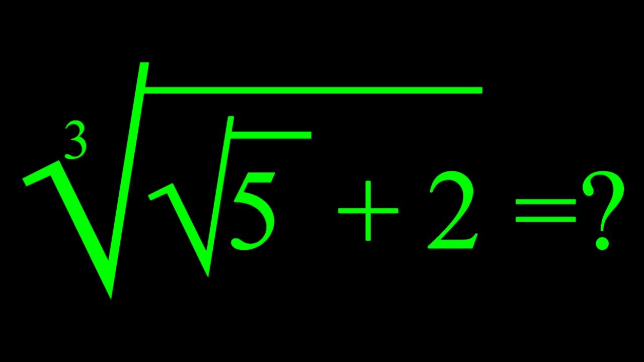 Simplifying a Golden Radical Expression in Two Ways