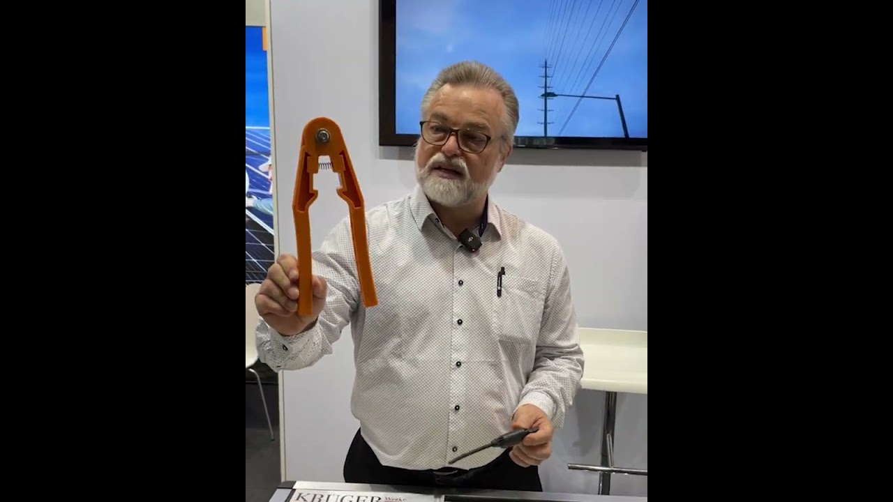 Intersolar 2023 - KRÜGER-Werke GmbH & TE Connectivity SOLARLOK 2.0