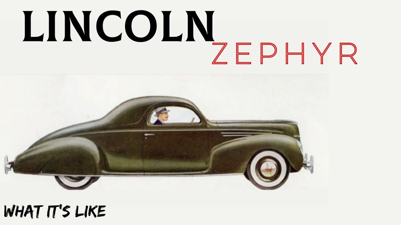 1938 Lincoln Zephyr, flathead V12￼