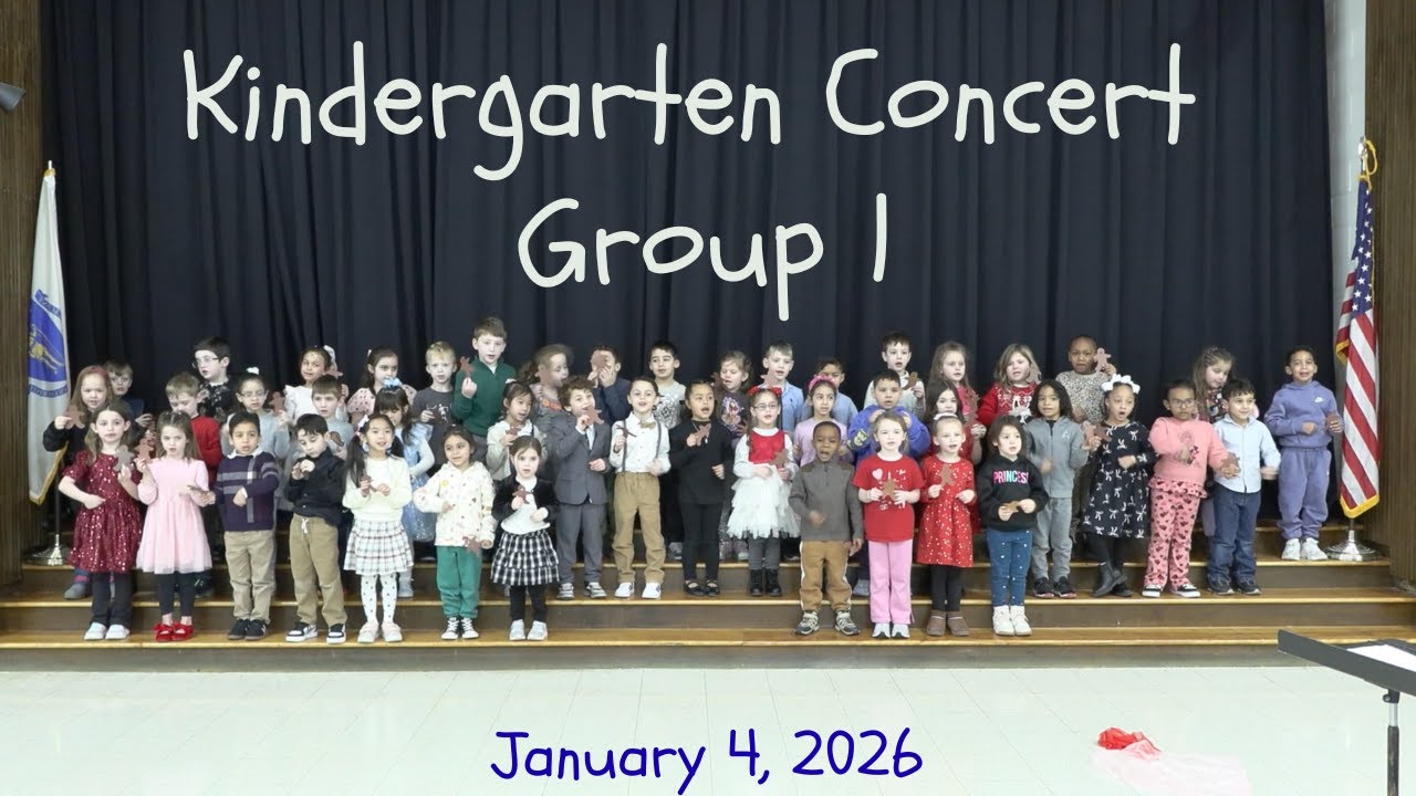 Rockland kindergarten Concert - Group 1 January 4, 2026