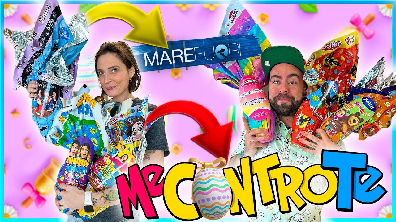 GARA UOVA DI PASQUA, le migliori SORPRESE!🐣 (Mare fuori, mecontrote Ninna Matti Bing Clio e altre!)