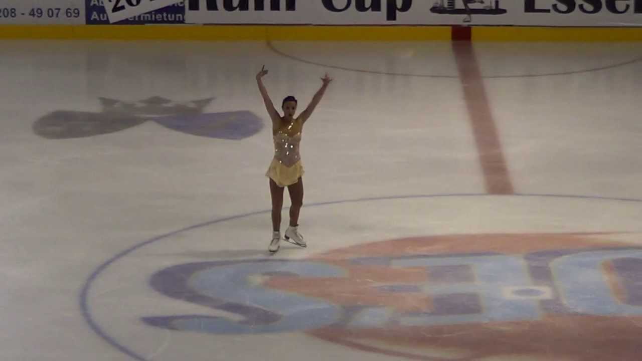 Ruhr Cup Essen 2013-EJE-Meister Damen-Nicole Schott-KÜR-Platz 1