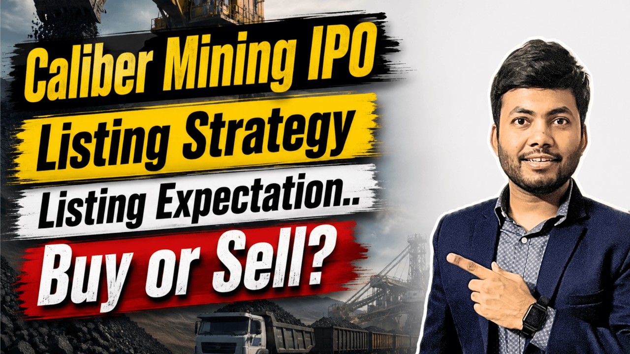 Caliber Mining IPO Listing Strategy | Pre Open Buy or Sell ? | IPO Listing Strategy