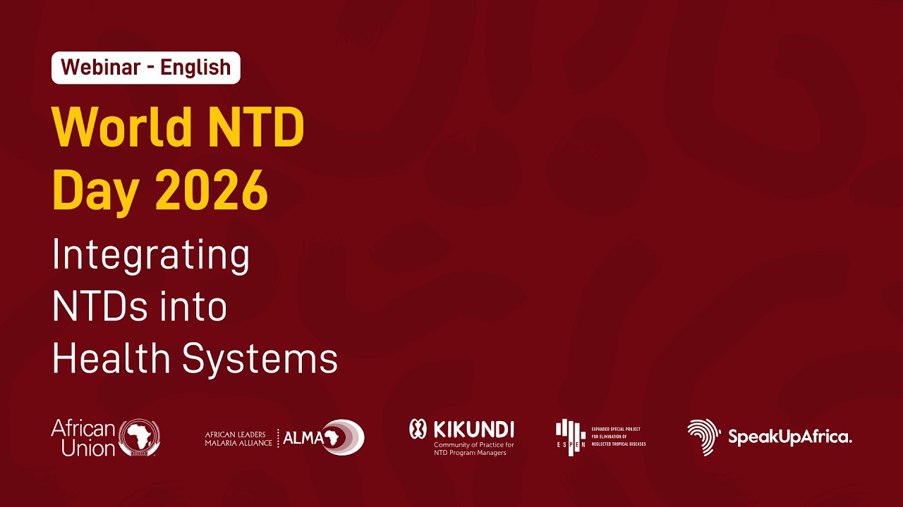 World NTD Day 2026 webinar: Integrating NTDs into health systems