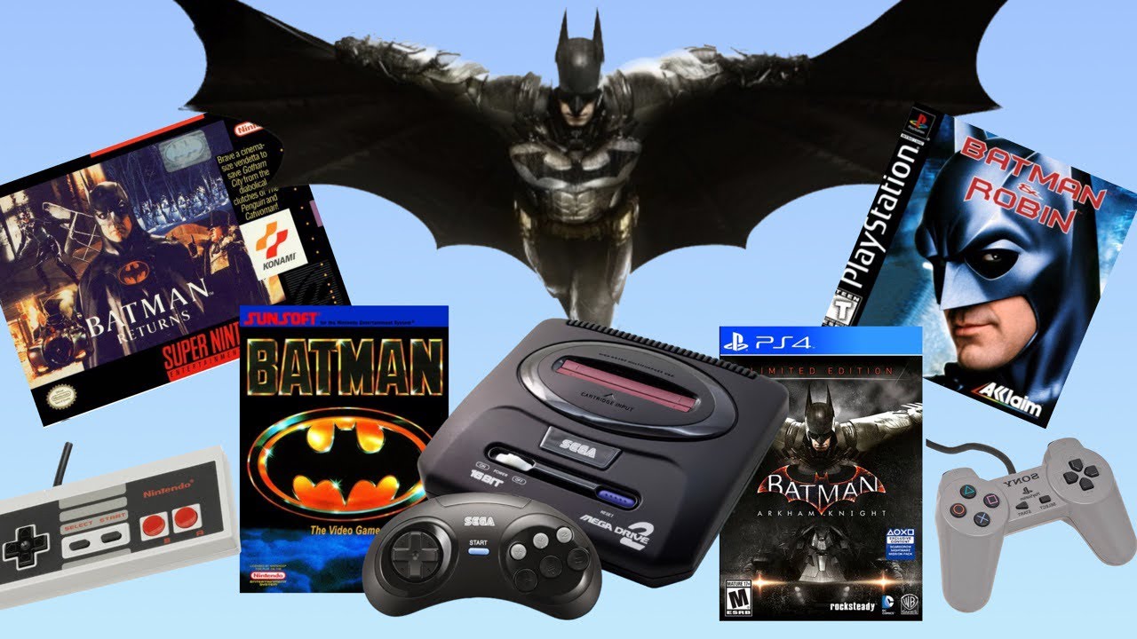 Evolution of Batman Video Games from (1989-2017)