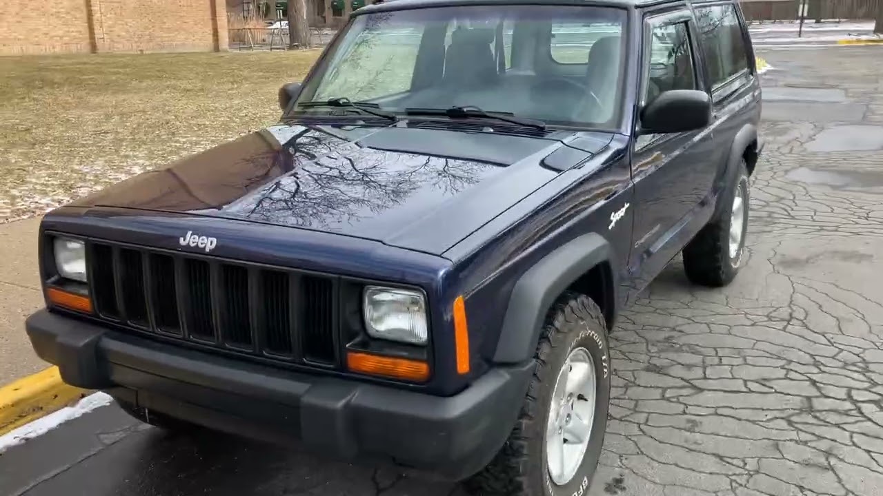 1997 Jeep Cherokee startup and walk around