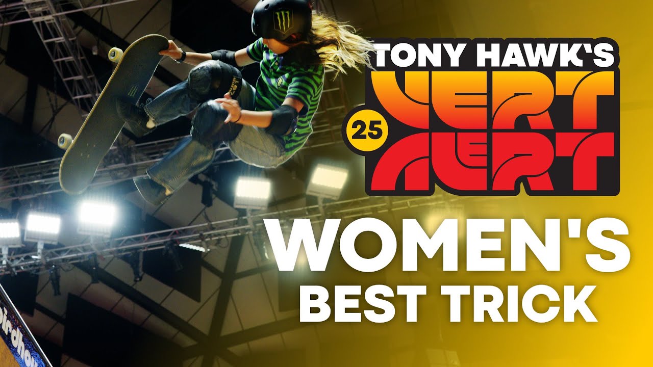 Tony Hawk's Vert Alert Woman's Best Trick