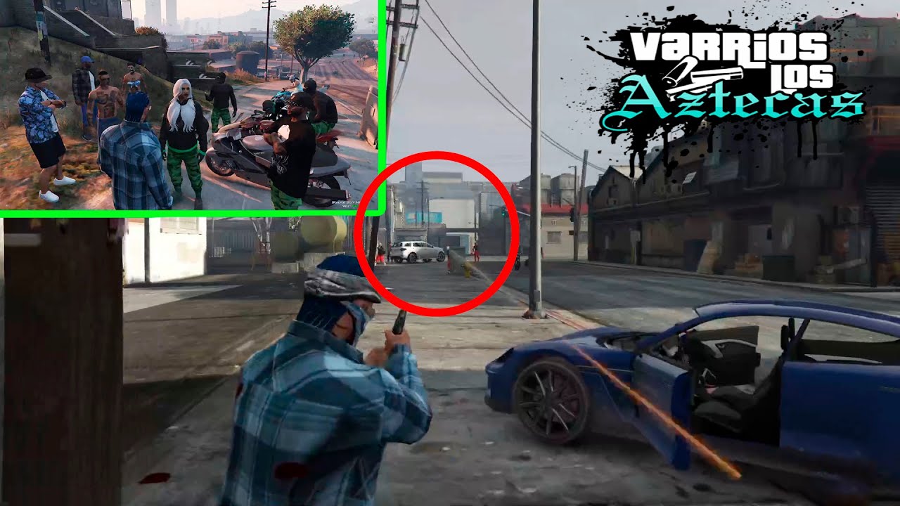 2 TIROTEOS CON LOS BLOODS Y DISCUSION CON LOS FAMILIES |GTA ROLEPLAY