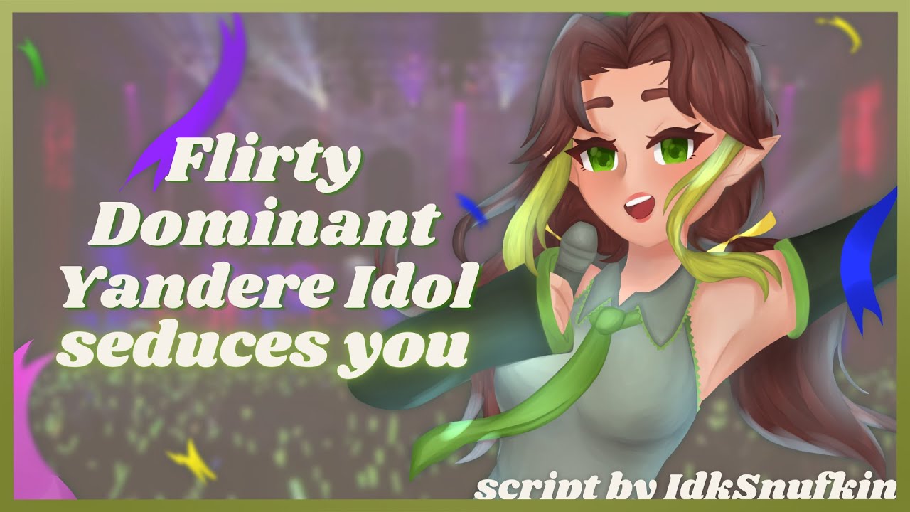 Flirty Dominant Yandere idol seduces you (slight yandere) (jealousy) | Audio Roleplay F4A