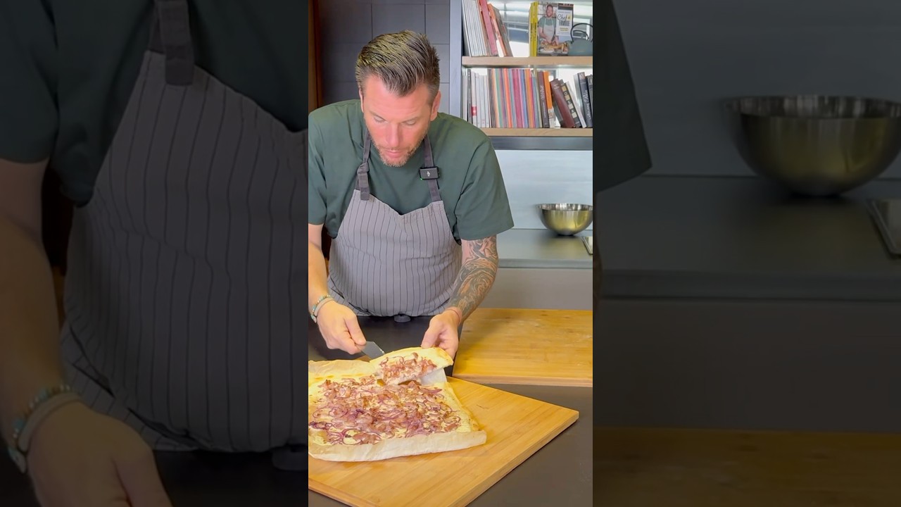 Ma FlammeKueche tr&egrave;s facile &agrave; faire ! #recette #bonnecuisine #cheflife #food #cuisine #chef