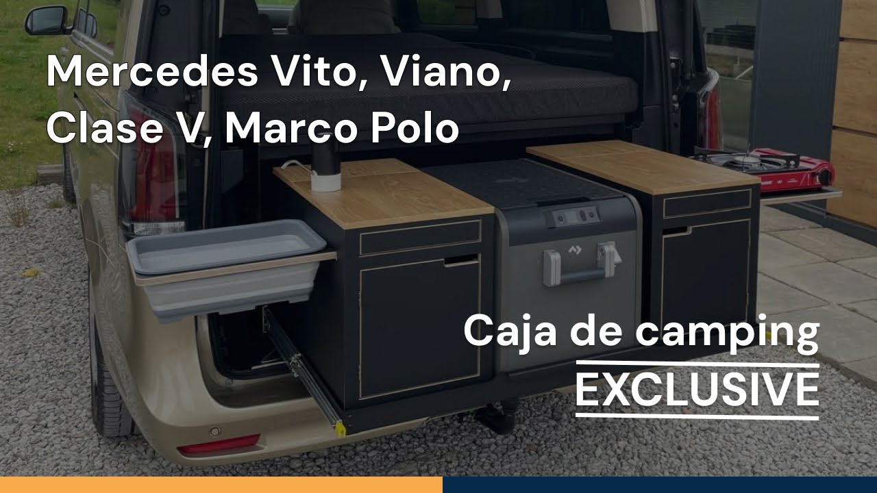 Caja Camper para Mercedes Vito / Viano / Marco Polo / Clase V – BOX EXCLUSIVE