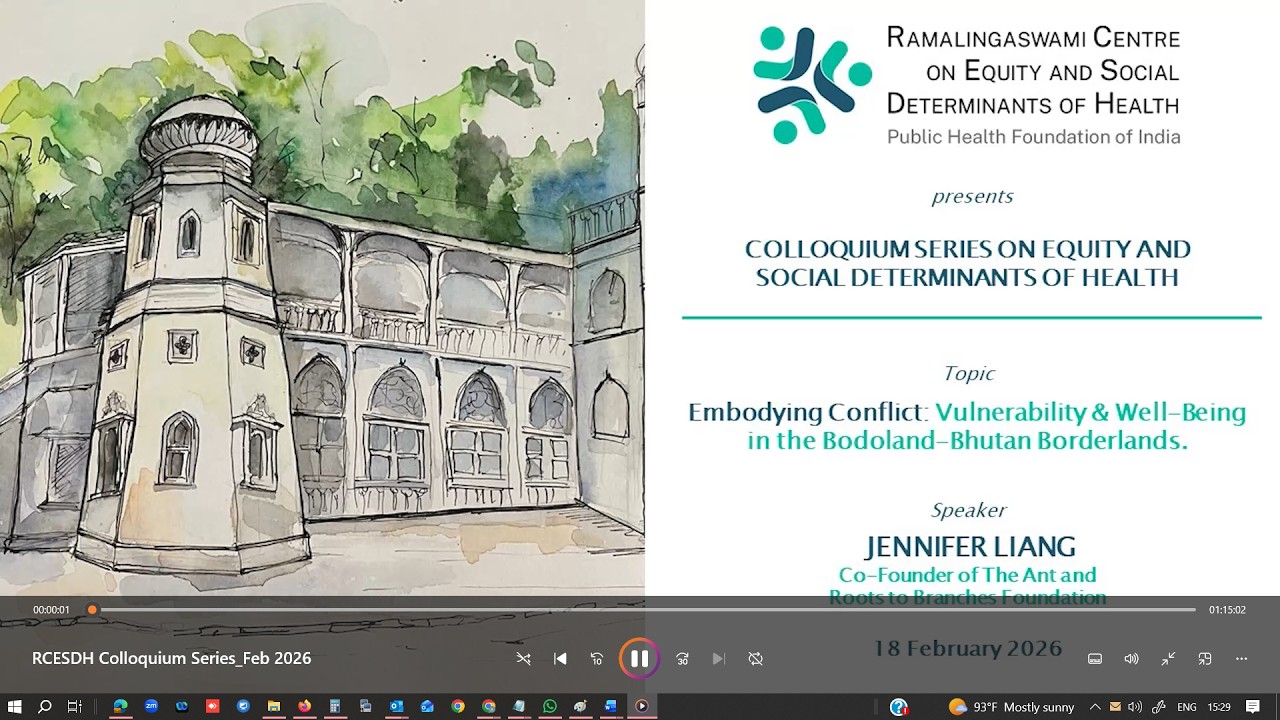 Embodying Conflict: Vulnerability & Well-Being in the Bodoland-Bhutan borderlands