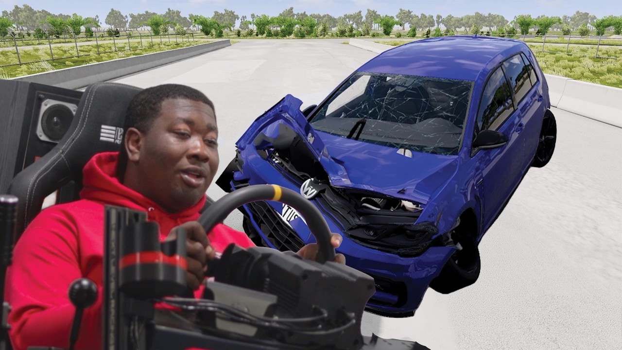 CAN I MAKE A GOLF R GO 7 SECONDS? | BEAM.NG EXPERIMENTS