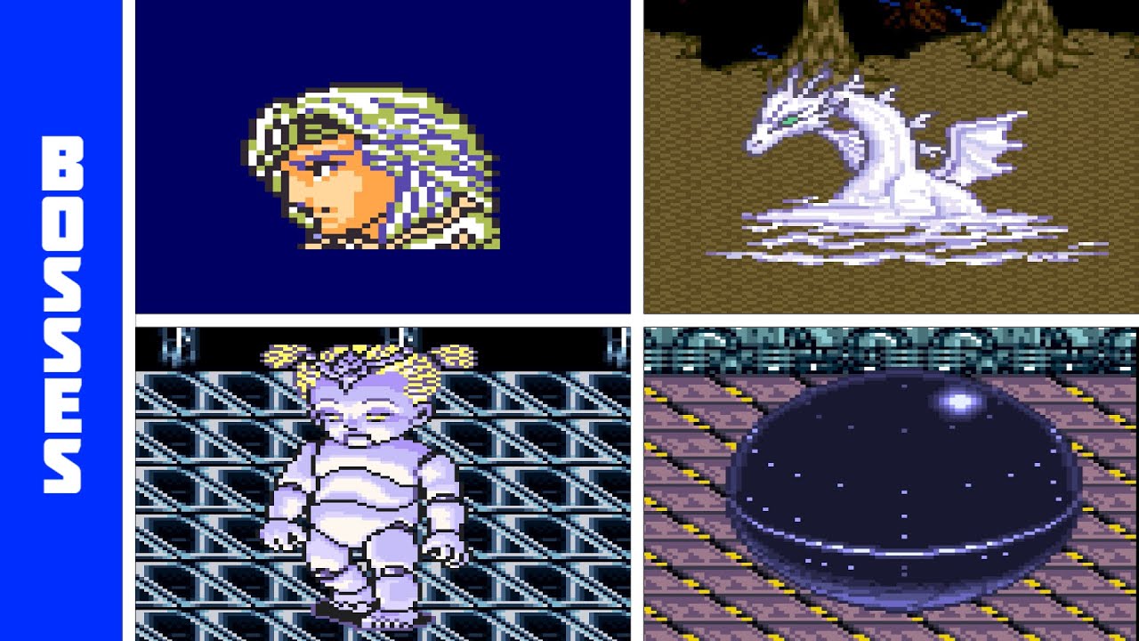 Final Fantasy IV (SNES) - All Bosses