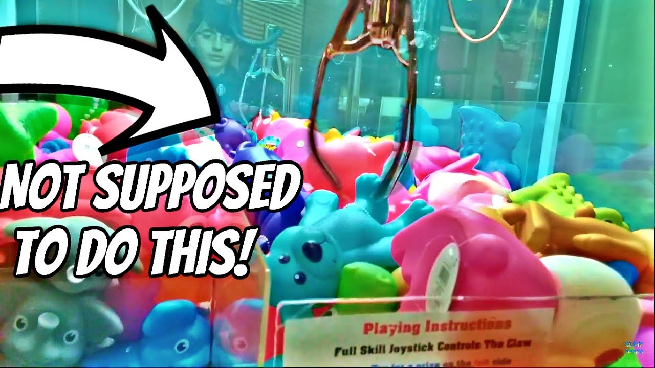 This Claw Machine WASN'T SUPPOSED To Do This!