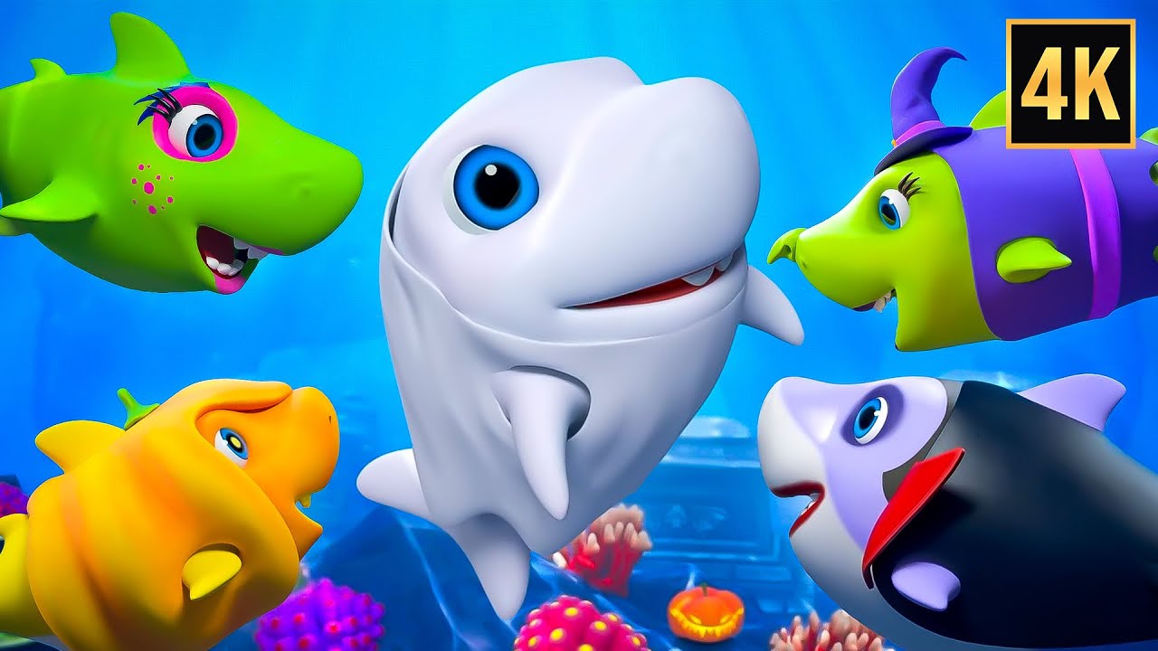 Halloween Baby Shark Do Do Do - Fun Spooky Kids Songs
