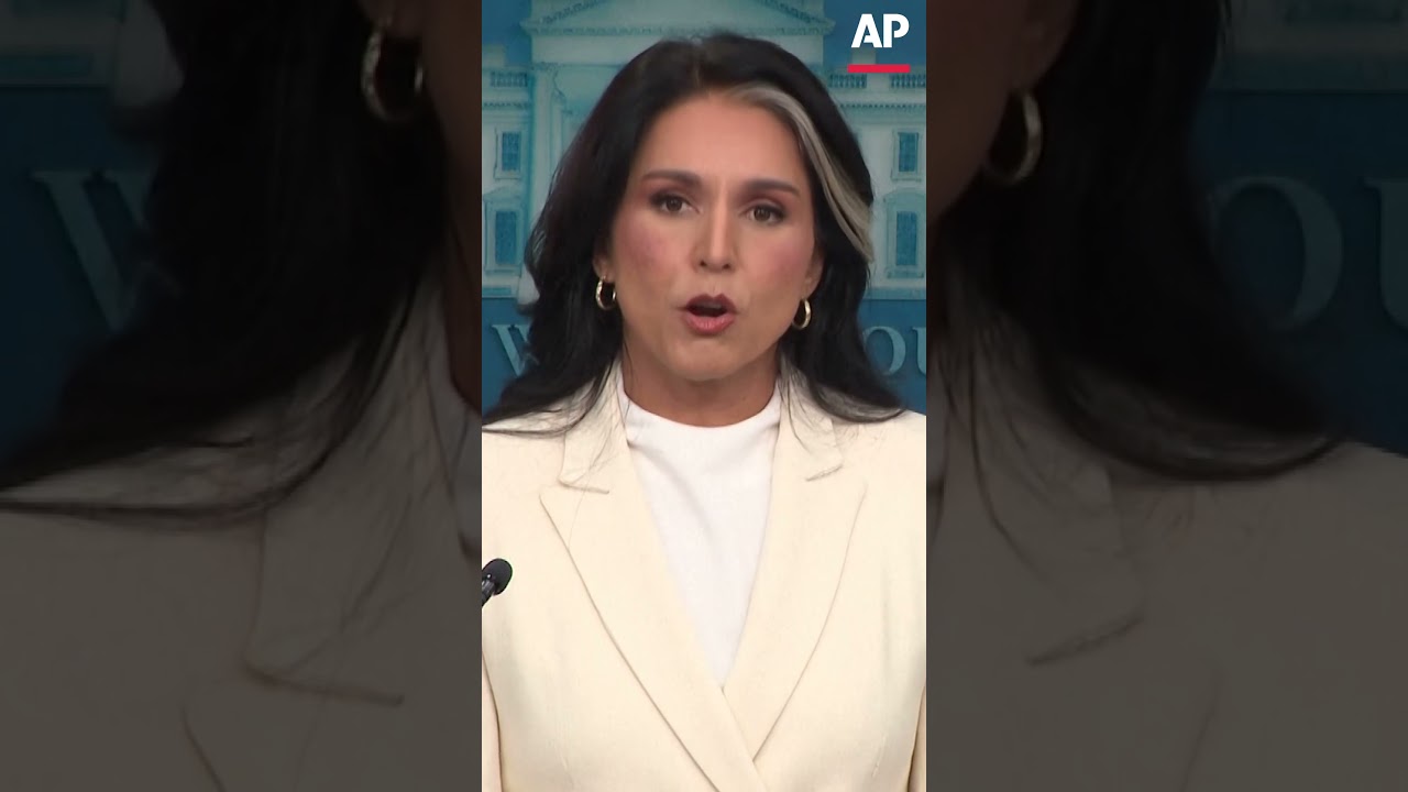Tulsi Gabbard details Obama-related findings during White House press briefing