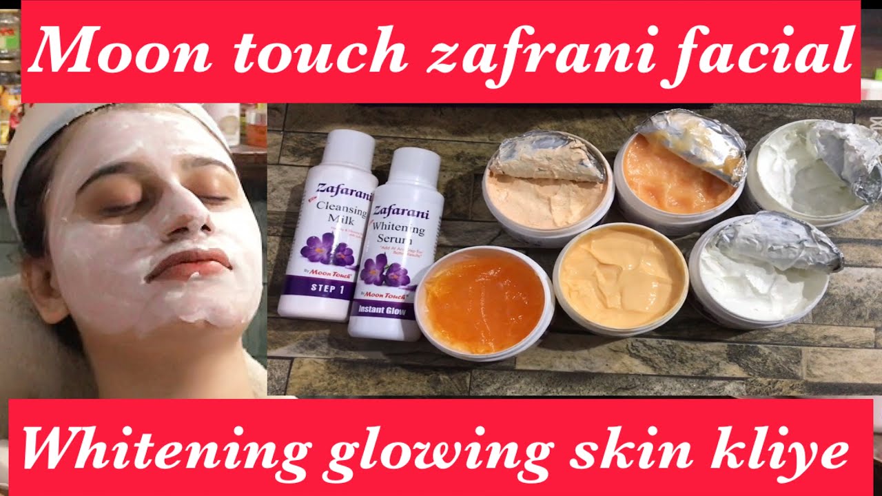Moon touch zafrani facial review.teerawala afridy