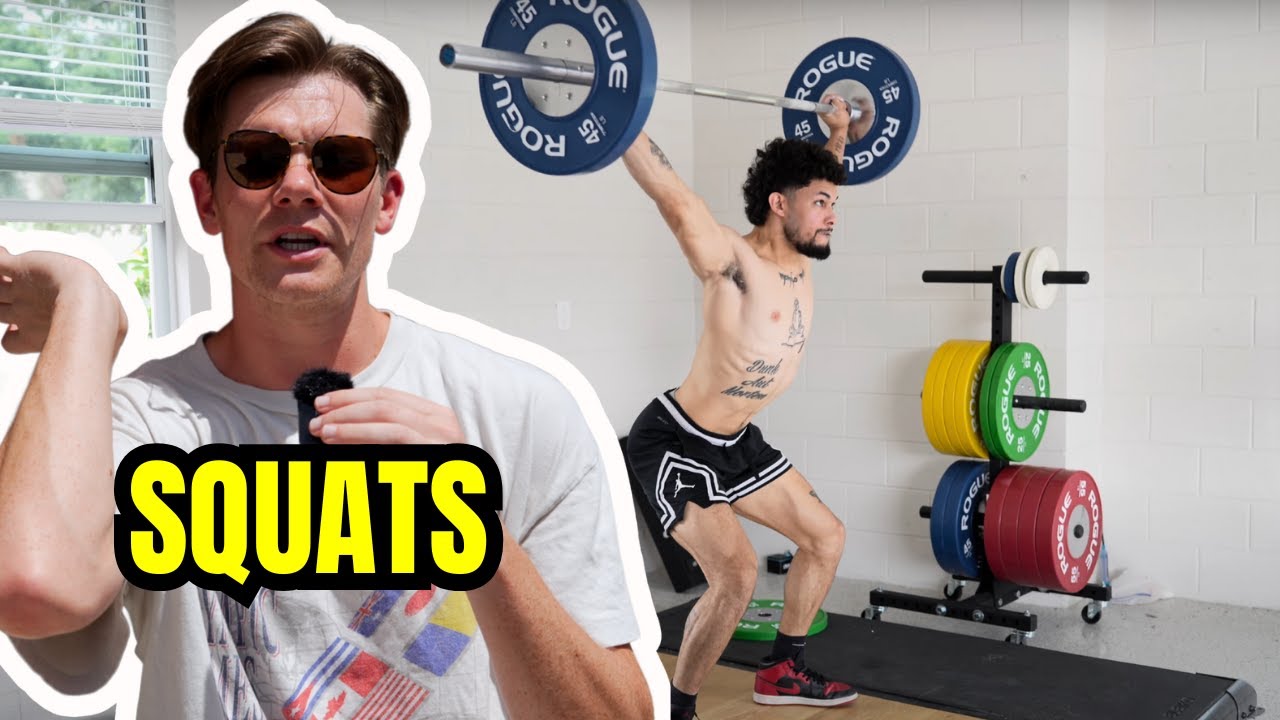 Isaiah Rivera's Coach Tells What Squats To Do When To Jump Higher