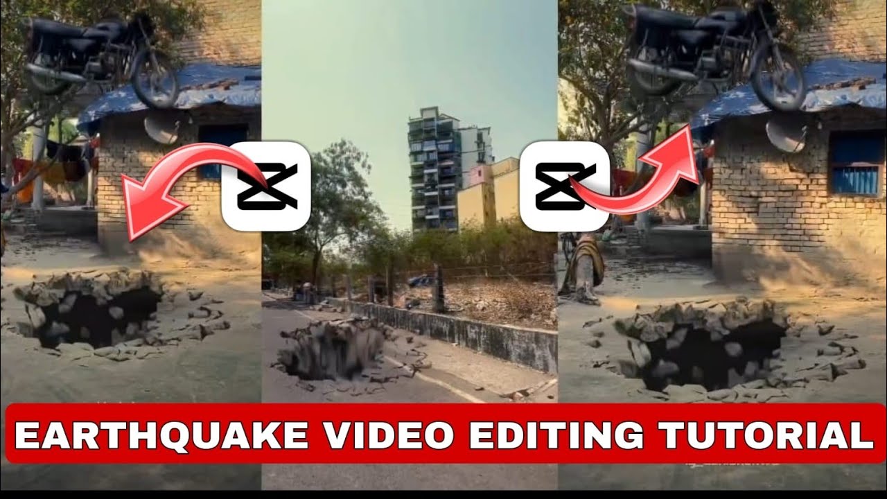 EARTHQUAKE VIDEO EDITING TUTORIAL IN CAP CUT 100% VIRAL INSTAGRAM TRENDING REELS 😱