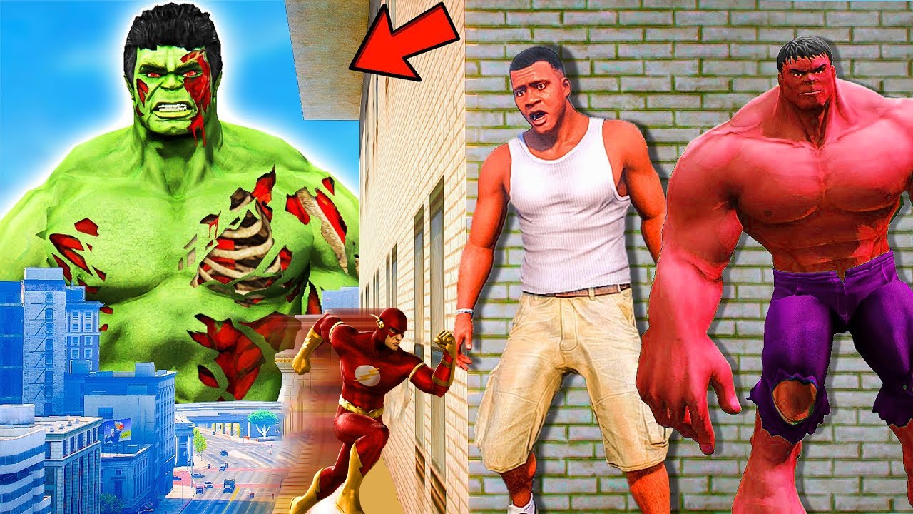 ЗОМБИ ХАЛК БІЗДІ ЖЕП ҚОЙДЫ (GTA V)