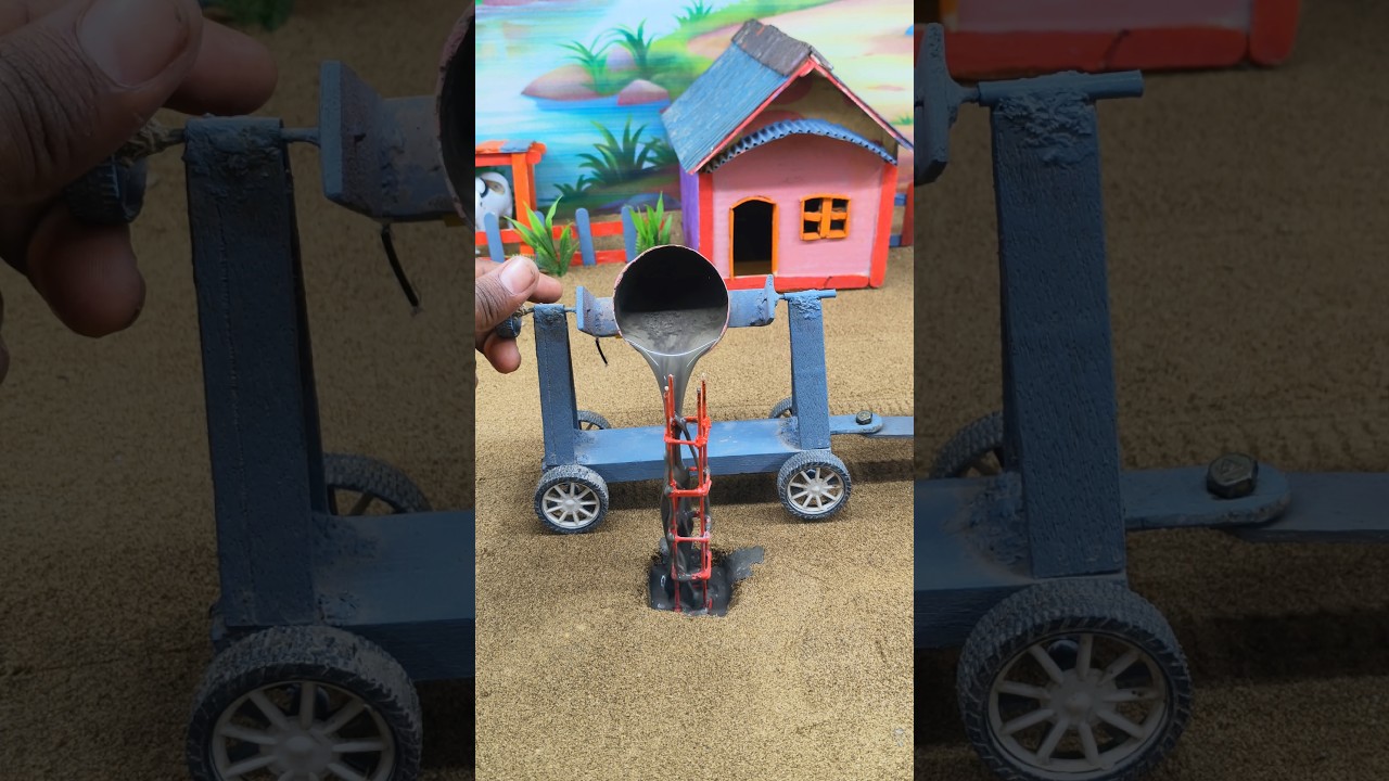 diy mini piller construction video | mini piller project video | #short #youtubeshorts