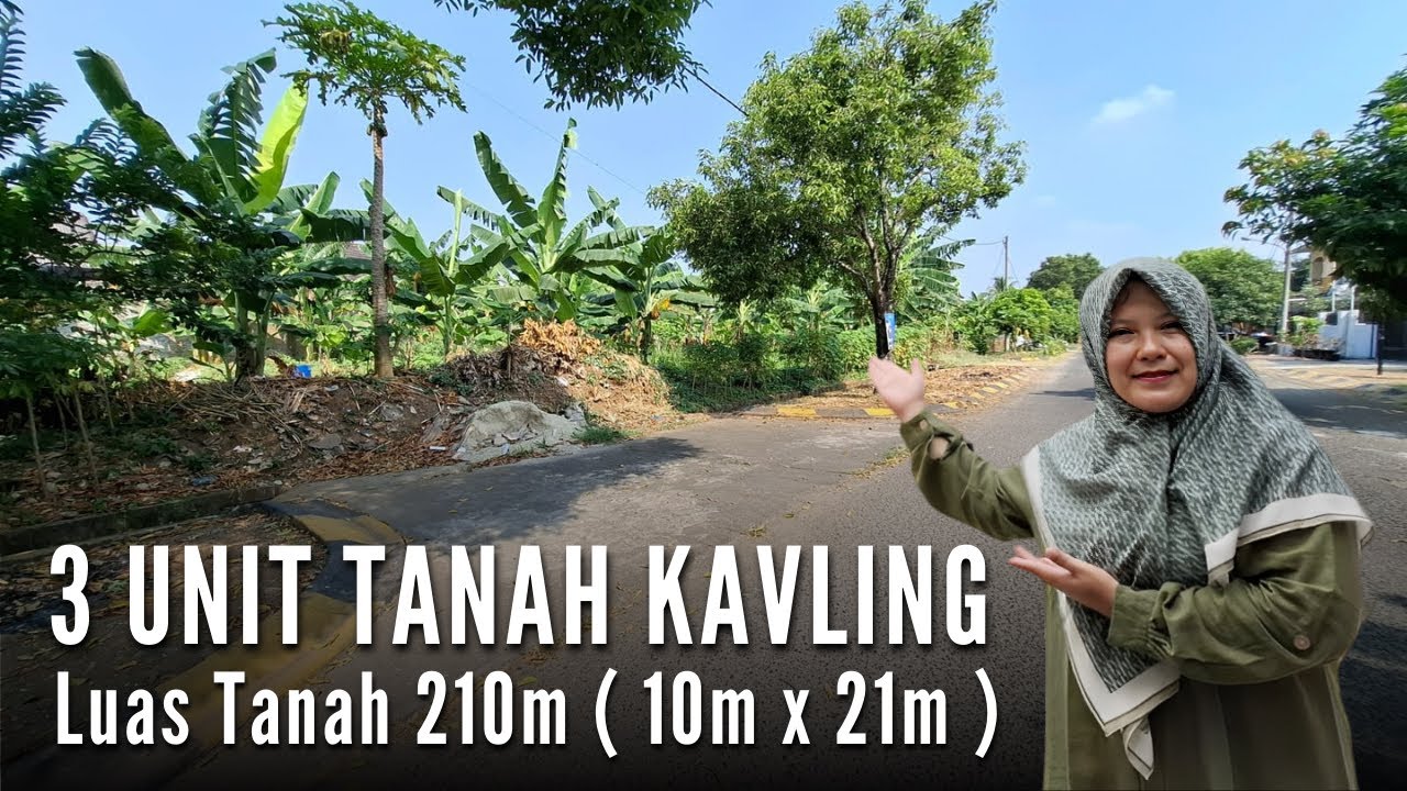3 UNIT !! TANAH KAVLING MURAH LUAS 210M LOKASI STRATEGIS | Tanah Dijual di Bekasi