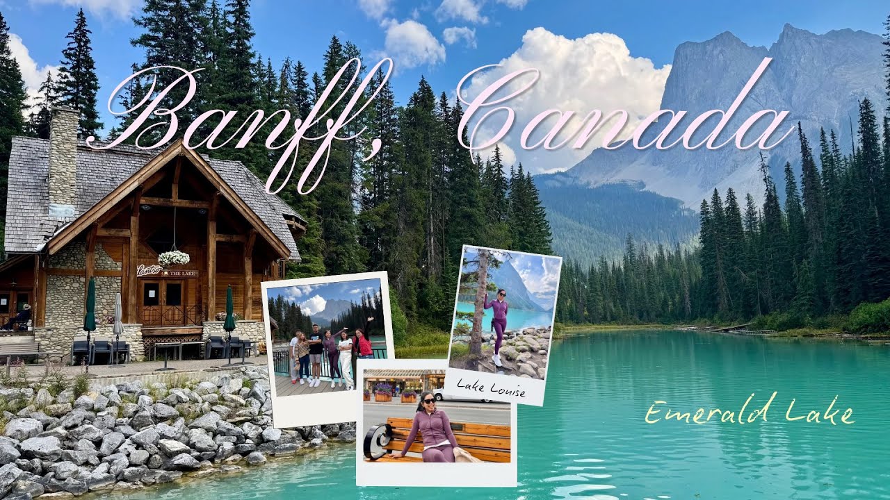 Abhy Diaries ♡ Banff Canada Adventures • Lake Louis, Takakaw Falls, Emerald Lake, Alberta 🇨🇦 #vlog