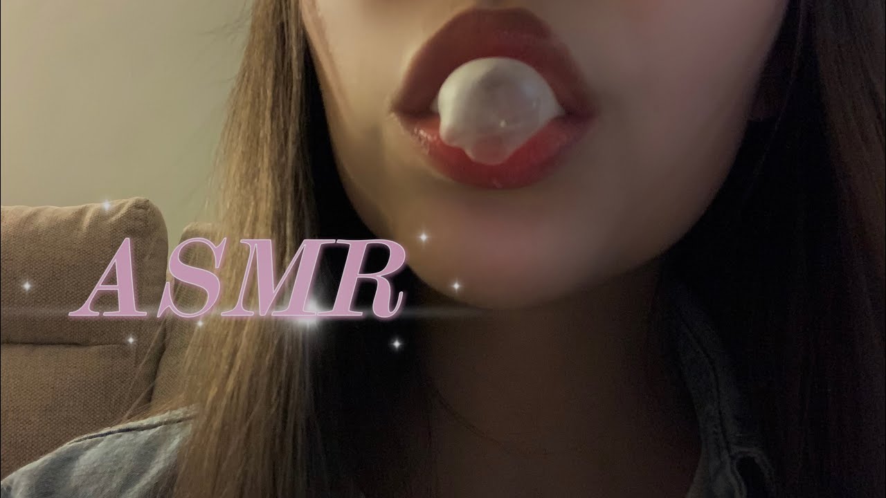 ASMR | Gum chewing | No talking | Mouth sounds