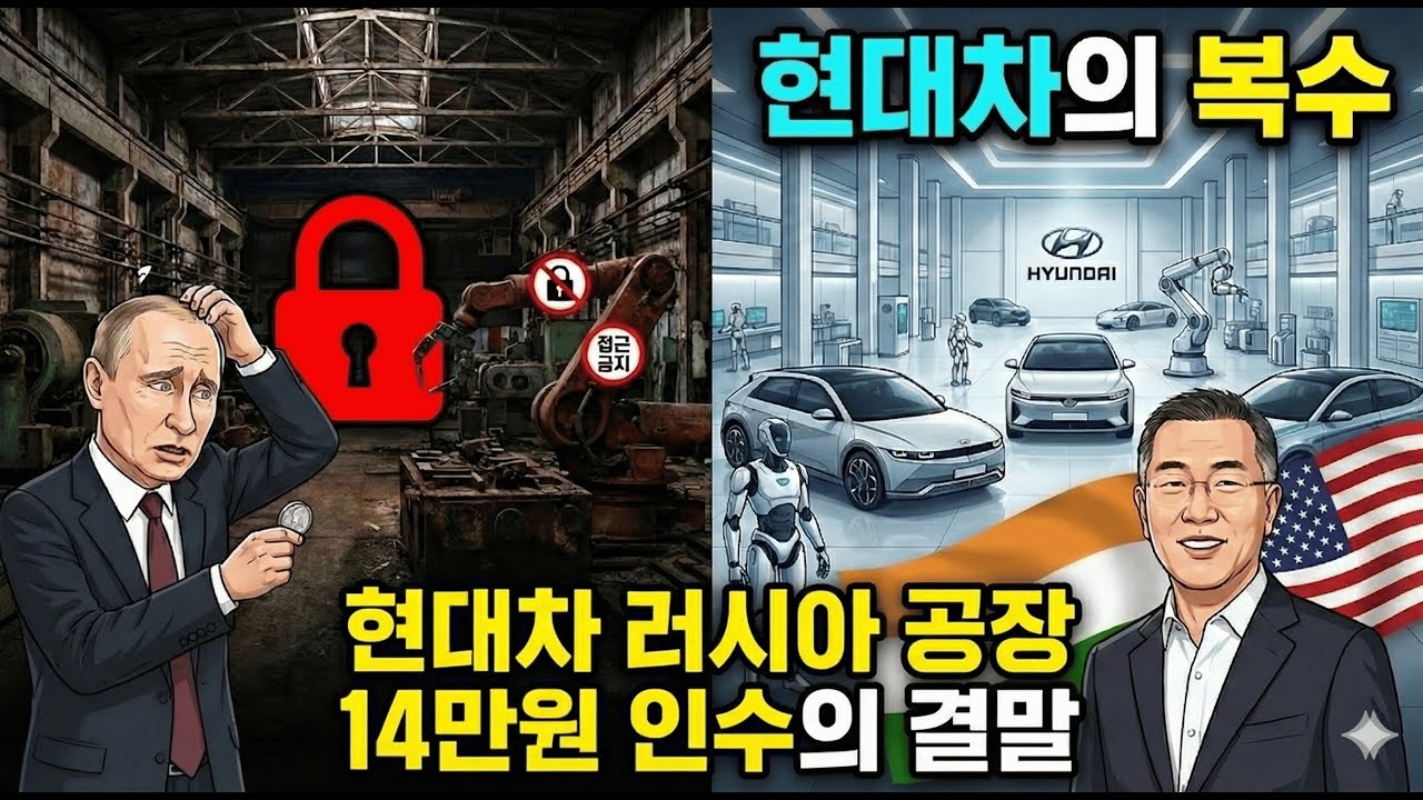 현대차 러시아 공장 14만원 인수의 결말