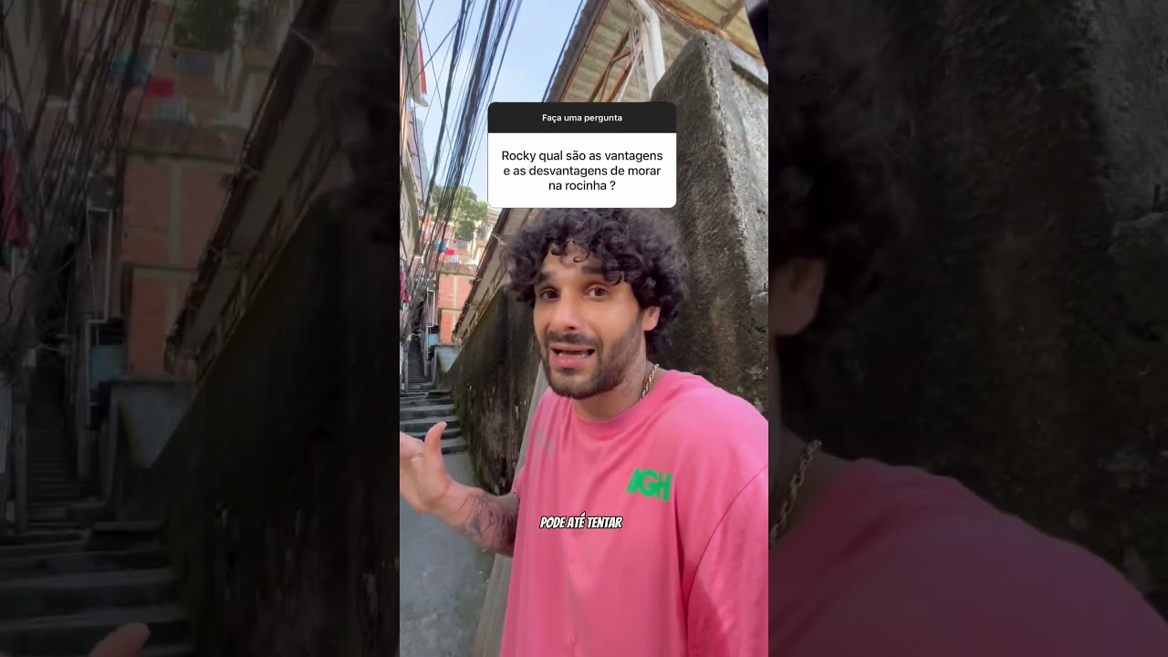 Vantagens e desvantagens de morar na rocinha parte 1. #riodejaneiro #favela #brasil
